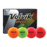 Volvik Vivid Green Golf Balls (Dozen) Logo Printed