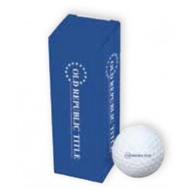Titleist PackEdge Custom 3-Ball Sleeve with Logo
