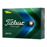 Personalized Titleist 2022 AVX Golf Balls - Yellow