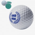 Logo Branded Double-Layer Pro Practice Golf Ball