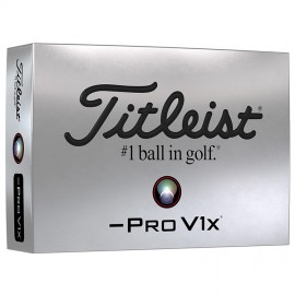 Titleist Pro V1X Left Dash with Logo