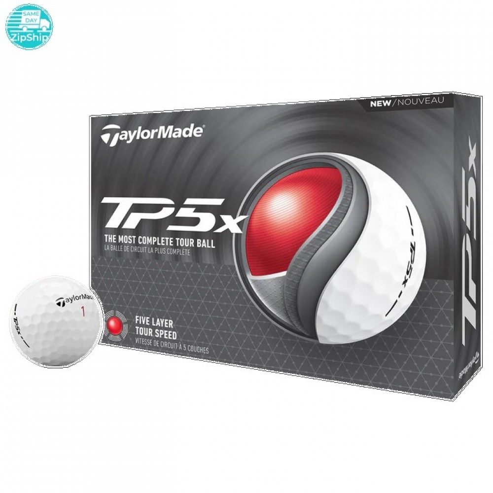 Personalized TaylorMade TP5X Golf Ball