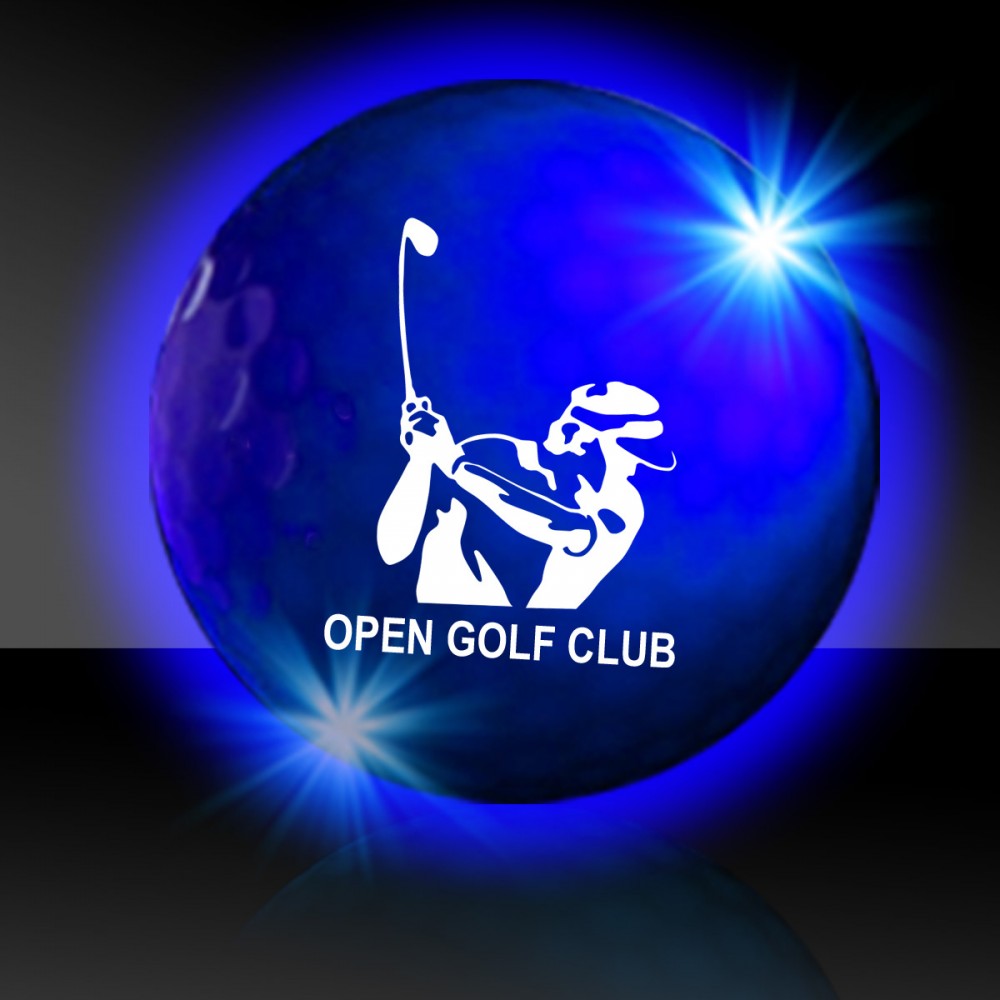 Blue Night Flyer Golf Ball with Logo Blue Night Flyer Golf Ball with Logo