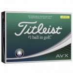Titleist AVX Yellow Golf Ball (Standard Service) Custom Imprinted