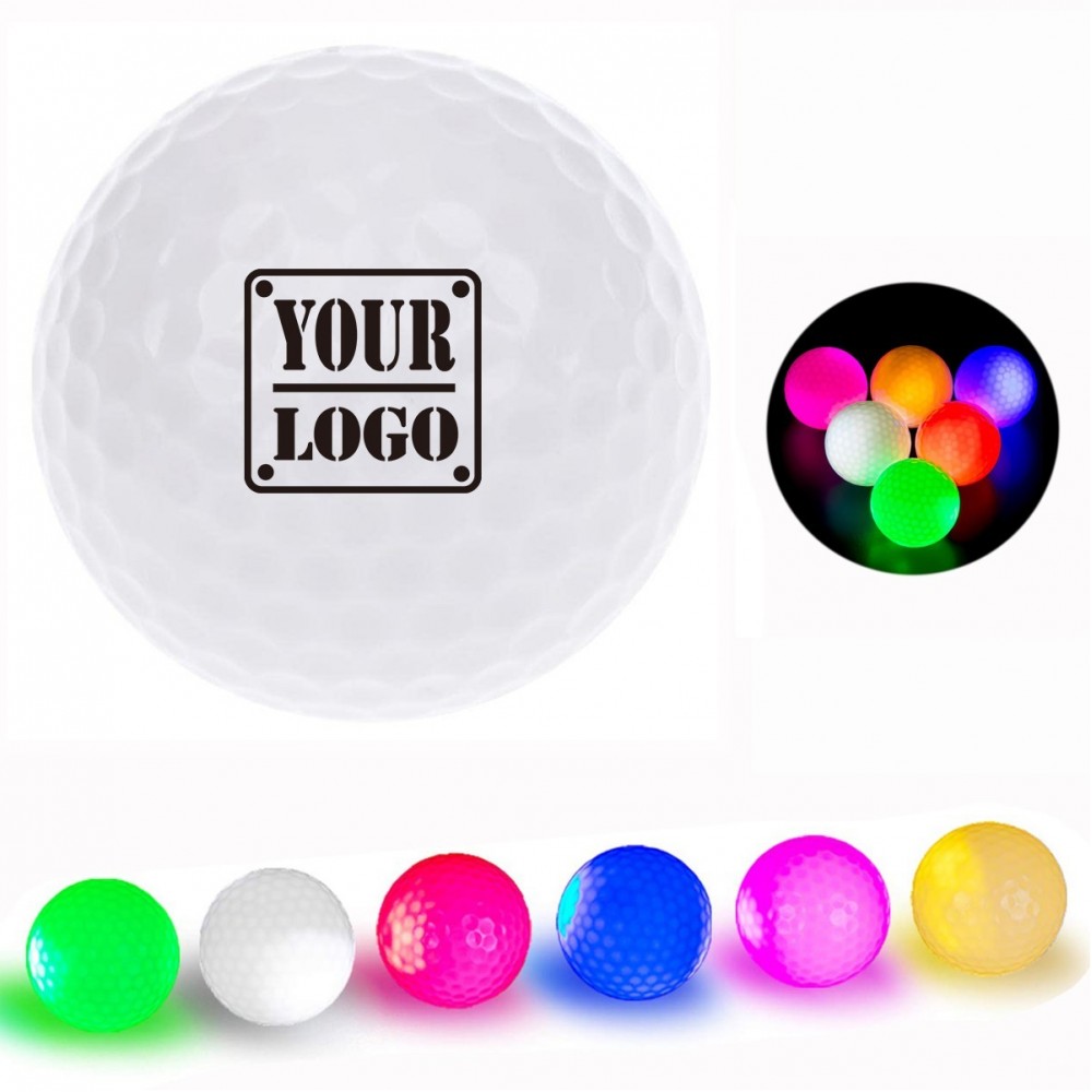 LED Light Up Golf Balls with Logo LED Light Up Golf Balls with Logo
