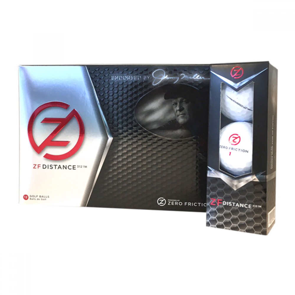 Zero Friction Distance Golf Balls Logo Printed Zero Friction Distance Golf Balls Logo Printed