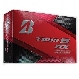 Bridgestone White Tour B RX Golf Balls (Dozen) with Logo
