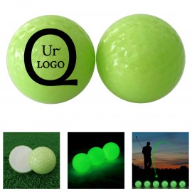 Promotional New Golf Fluorescent Ball For Night Court