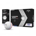 Callaway Chrome Soft X Triple Track Golf Balls with Logo