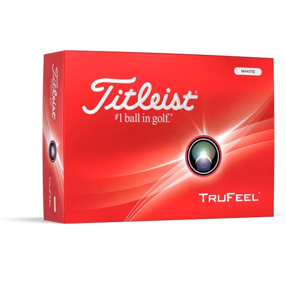 Titleist TruFeel Logo Golf Balls - 1 Dozen/1 Pole with Logo Titleist TruFeel Logo Golf Balls - 1 Dozen/1 Pole with Logo