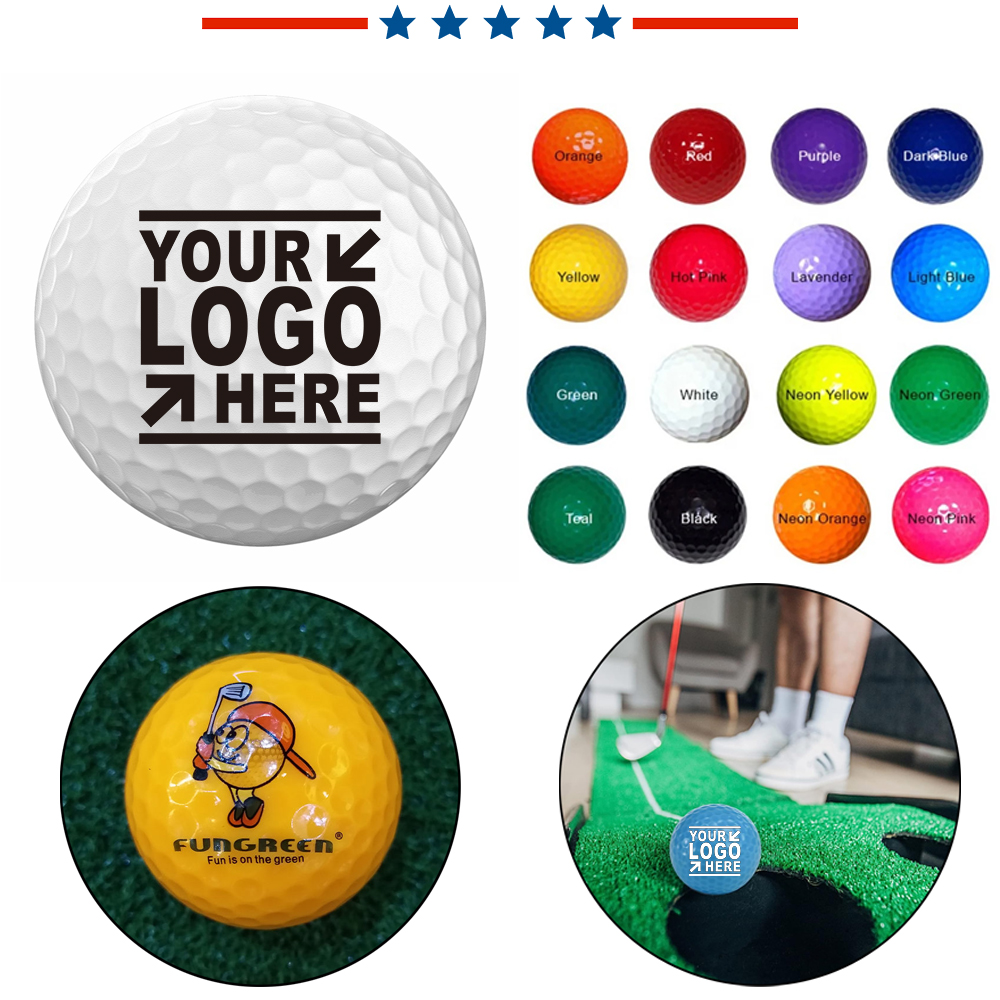 Logo Branded Golf Ball 392/352 Hole Training Logo Branded Golf Ball 392/352 Hole Training