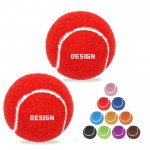Logo Branded Customizable Durable Rubber Multipurpose Tennis Ball for Pets Training & Promotional Events