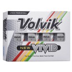 Customized Volvik Vivid Golf Ball (Dozen)