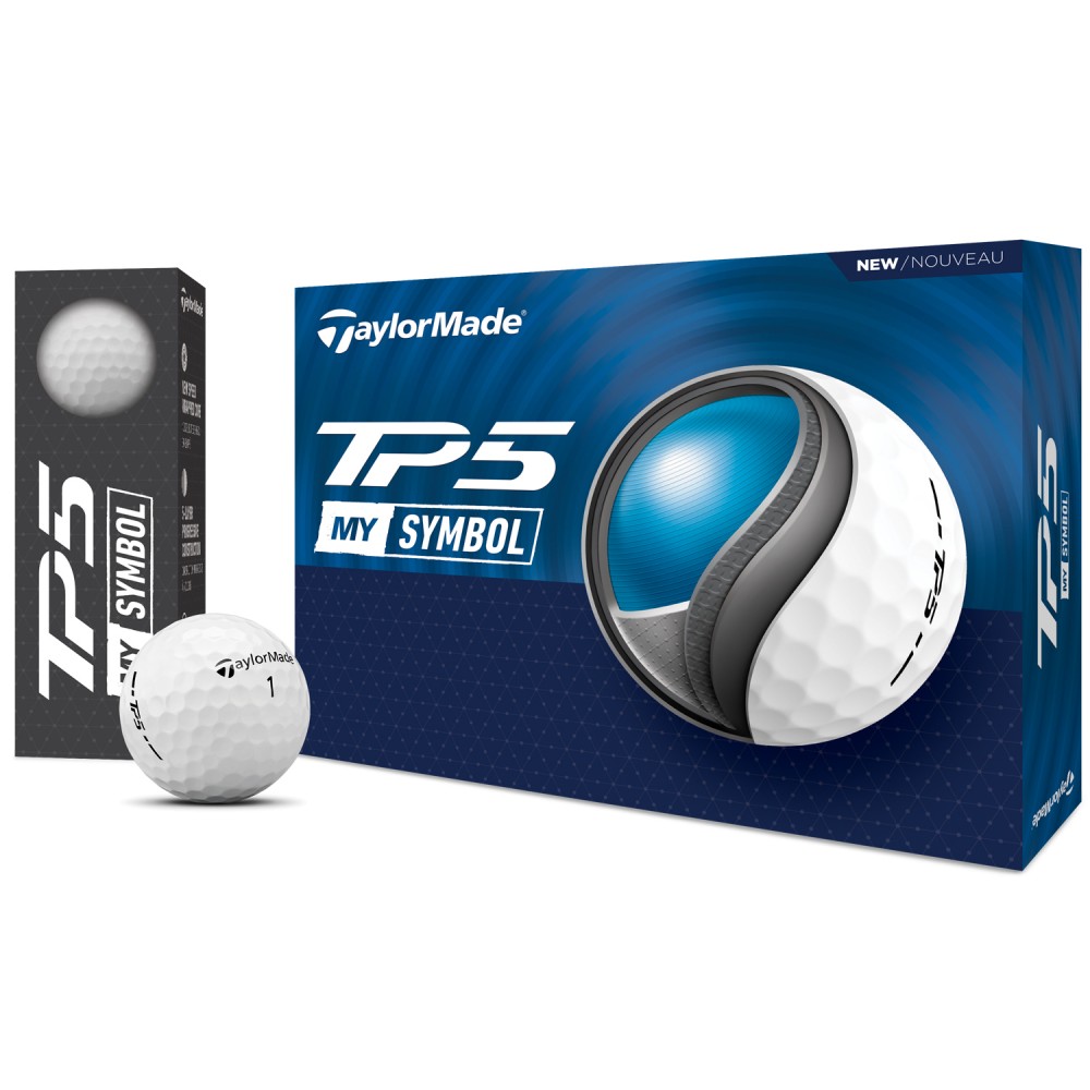 Custom TaylorMade TP5 MySymbol Golf Balls