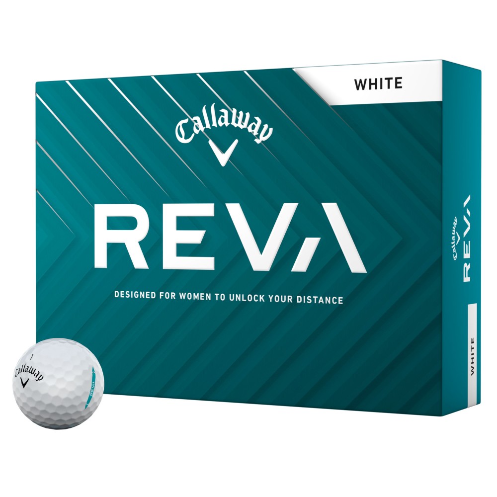 Logo Branded Callaway Reva Logo Golf Balls - 1 Dozen/1 Pole Logo Branded Callaway Reva Logo Golf Balls - 1 Dozen/1 Pole