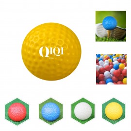 Colored Golf Practice Ball with Logo