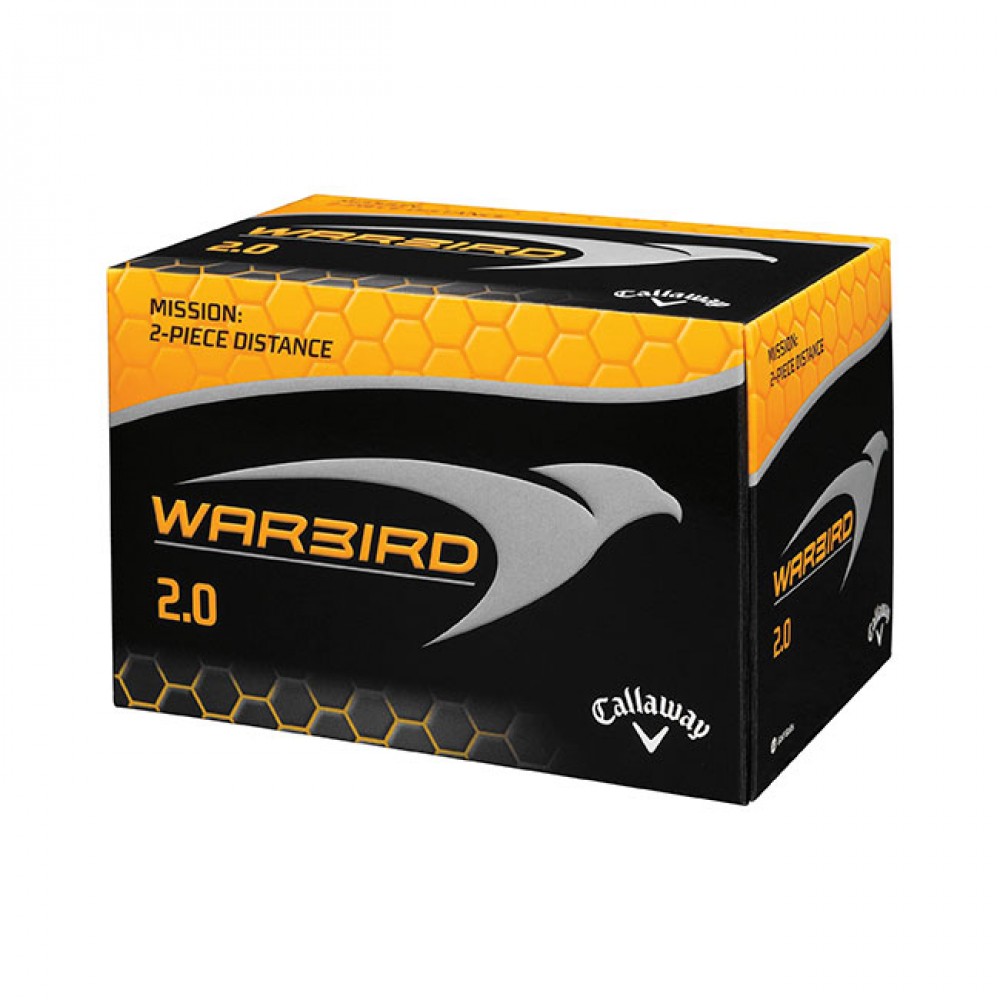 Callaway Warbird 2.0 Golf Balls (Standard Service) Custom Imprinted Callaway Warbird 2.0 Golf Balls (Standard Service) Custom Imprinted