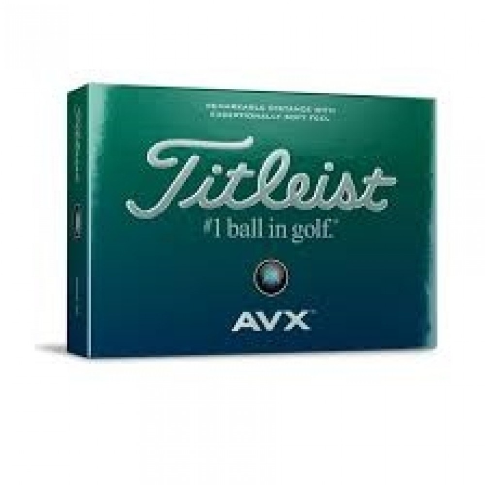 Titleist AVX 2018 Golf Ball Logo Printed Titleist AVX 2018 Golf Ball Logo Printed