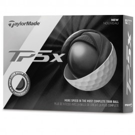 TaylorMade TP5X Golf Balls with Logo