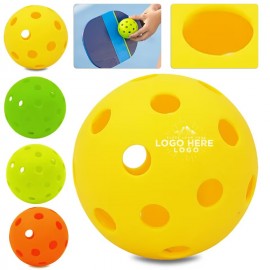 40 Hole Outdoor Pickleball with Logo  40 Hole Outdoor Pickleball with Logo