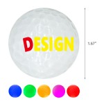 LED Light up Golf Balls with Logo