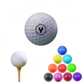 Logo Branded Colorful Golf Balls