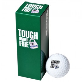 Promotional Titleist 3-Ball Custom Sleeve with Titleist TruFeel Golf Balls