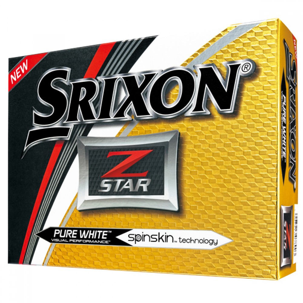 Srixon Z-Star 5 golf balls Logo Printed Srixon Z-Star 5 golf balls Logo Printed
