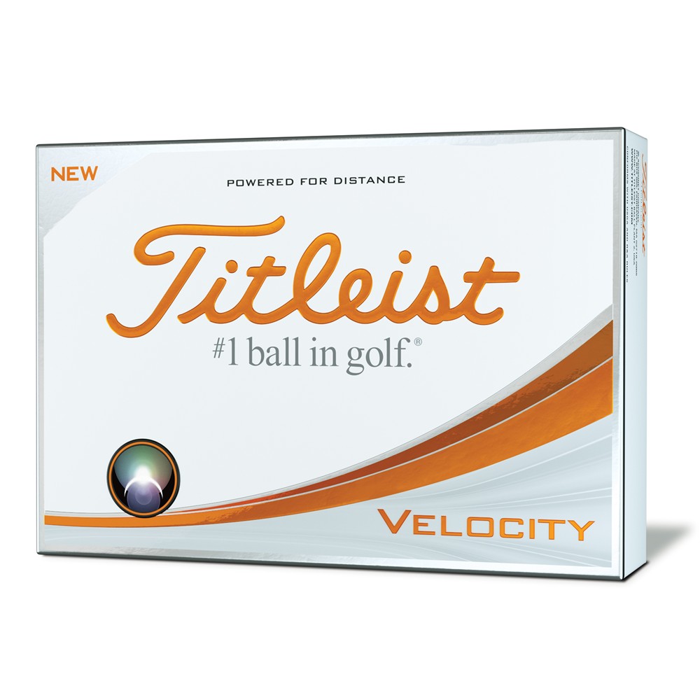Logo Printed Titleist Velocity Golf Balls Logo Printed Titleist Velocity Golf Balls