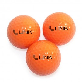 Orange Golf Balls with Logo