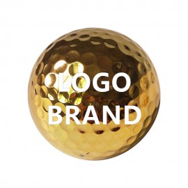 Electroplated Metallic Luster Golf Balls with Logo