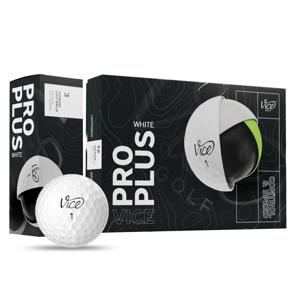 Vice Pro Plus Golf Balls with Logo Vice Pro Plus Golf Balls with Logo