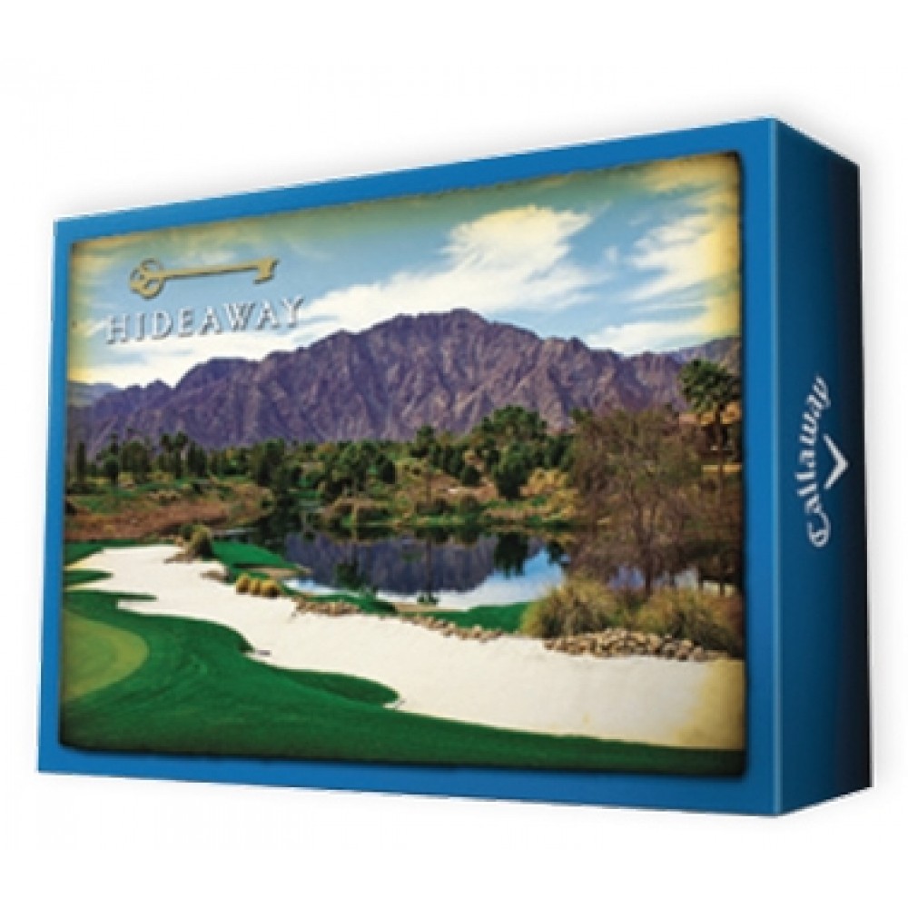 Callaway Custom Udesign 1 Dozen Superhot w/The Postcard Packaging Program Logo Printed Callaway Custom Udesign 1 Dozen Superhot w/The Postcard Packaging Program Logo Printed
