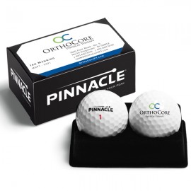 Customized Pinnacle Standard 2 Ball Business Card Box