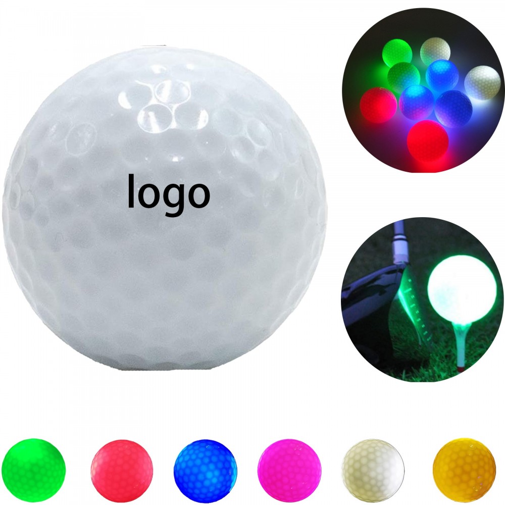 LED Glow Golf Ball with Logo LED Glow Golf Ball with Logo
