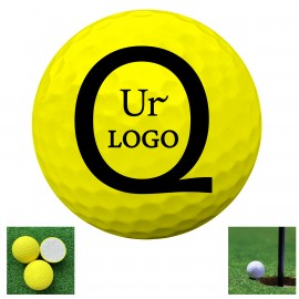 Long Distance Durable Matte Golf Ball with Logo