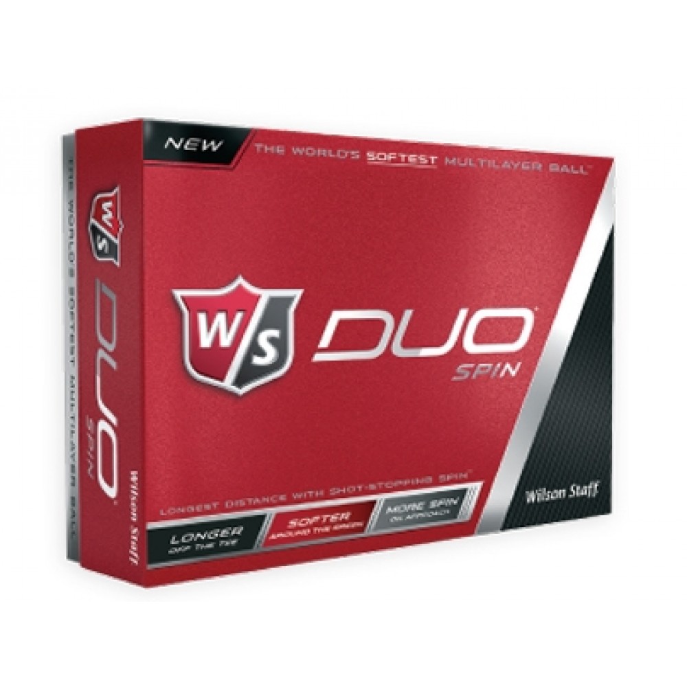 Wilson Staff® Duo® Spin Golf Balls Custom Branded Wilson Staff® Duo® Spin Golf Balls Custom Branded