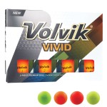 Logo Branded Volvik Vivid Golf Ball