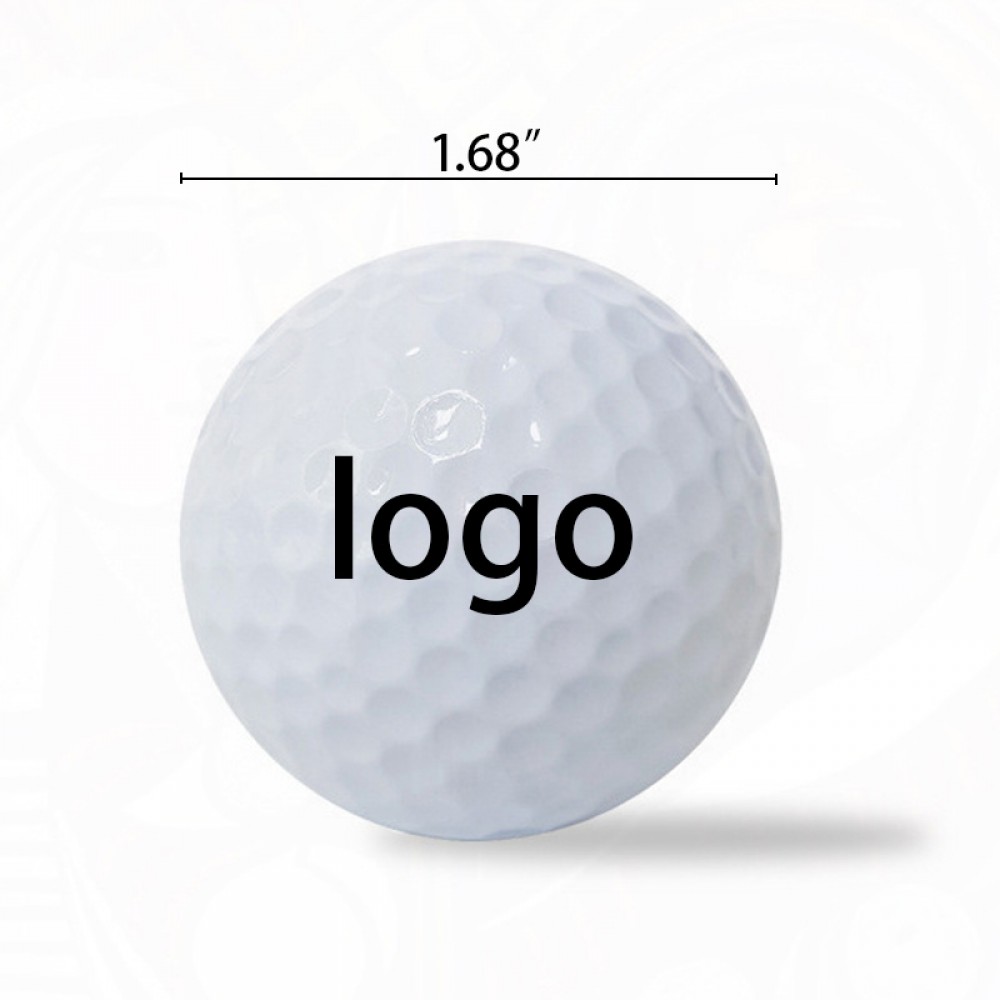 Logo Branded 1 2/3" Custom Synthetic Rubber DuPont Surlyn Golf Balls Logo Branded 1 2/3" Custom Synthetic Rubber DuPont Surlyn Golf Balls