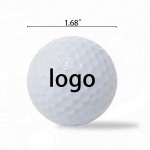 Logo Branded 1 2/3" Custom Synthetic Rubber DuPont Surlyn Golf Balls