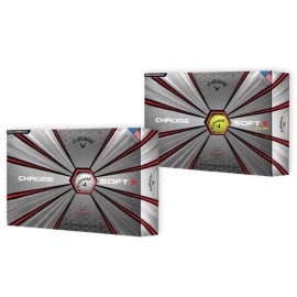 Callaway Chrome Soft X Golf Balls 2023 (Dozen) with Logo