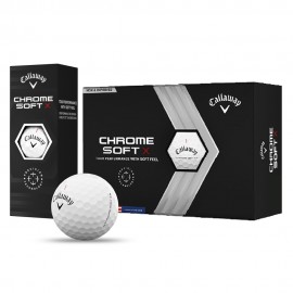 Customized Callaway Chrome Soft X Golf Balls Half Dozen