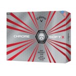 Logo Printed Callaway Chrome Soft X Golf Balls (Standard Service)