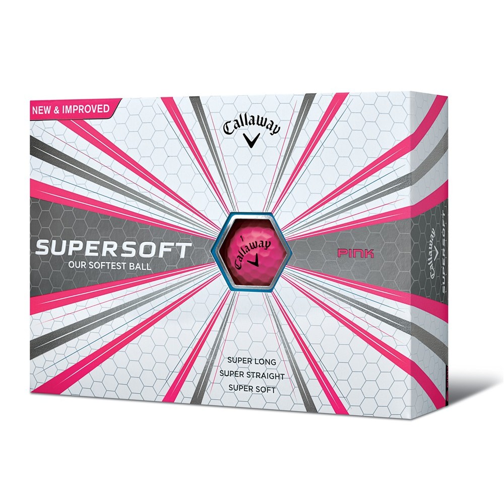 Callaway Supersoft '17 Golf Balls Logo Printed Callaway Supersoft '17 Golf Balls Logo Printed