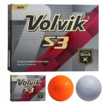 Logo Printed Volvik S3 Urethane Golf Ball