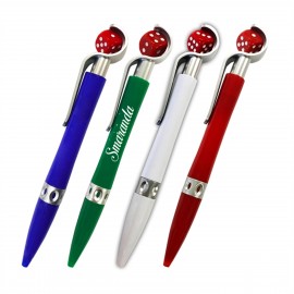 Logo Branded Casino Dice Ballpoint Pen