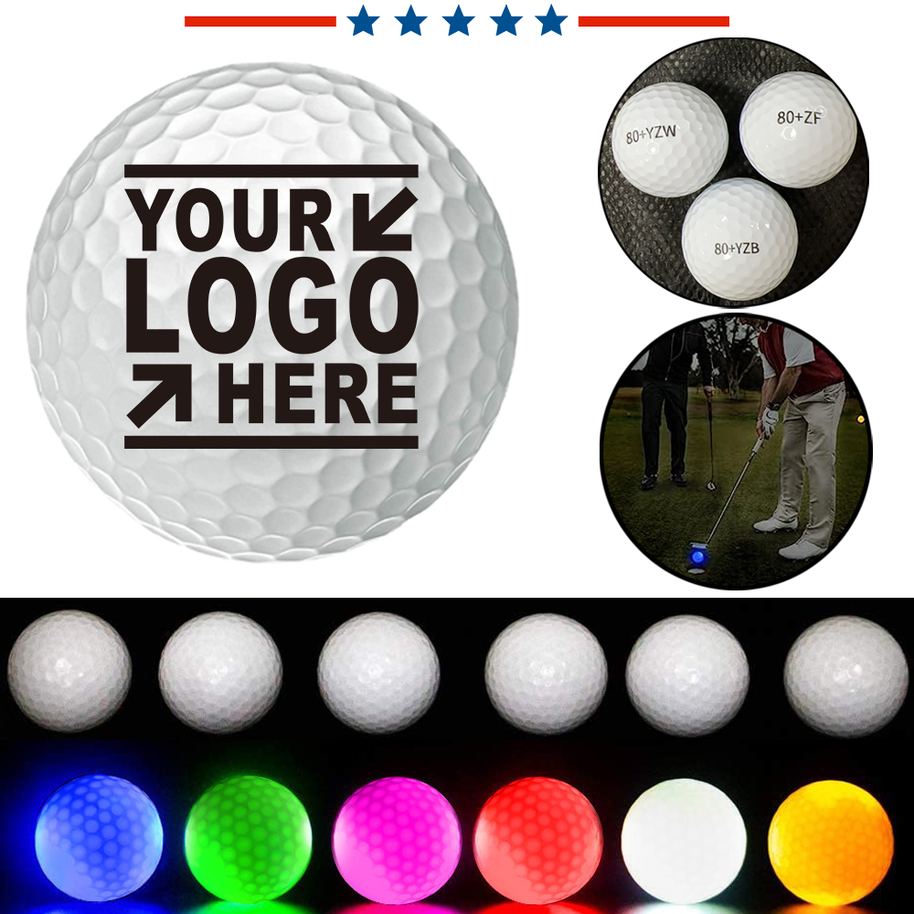 Light Up Led Golf Balls with Logo Light Up Led Golf Balls with Logo