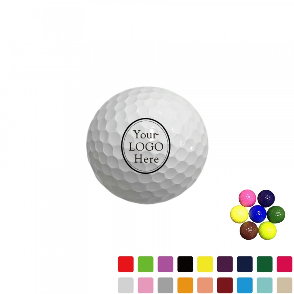 Logo Branded Custom Practice Golf Ball Logo Branded Custom Practice Golf Ball