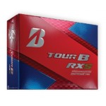 Custom Bridgestone White Tour B RXS Golf Balls (Dozen)