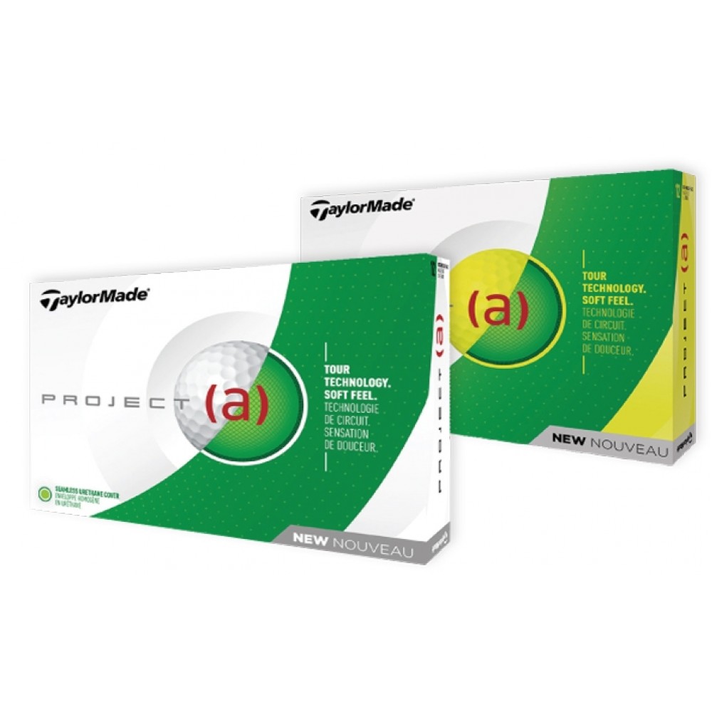 Custom Imprinted Yellow TaylorMade® Project (A) Golf Balls Custom Imprinted Yellow TaylorMade® Project (A) Golf Balls
